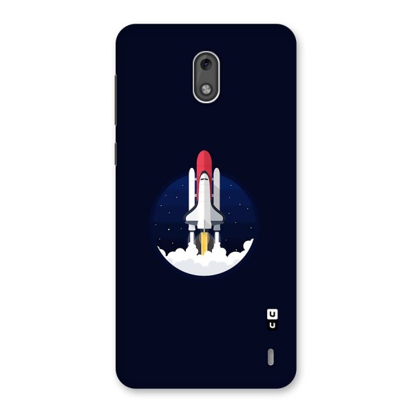 Space Rocket Minimal Back Case for Nokia 2