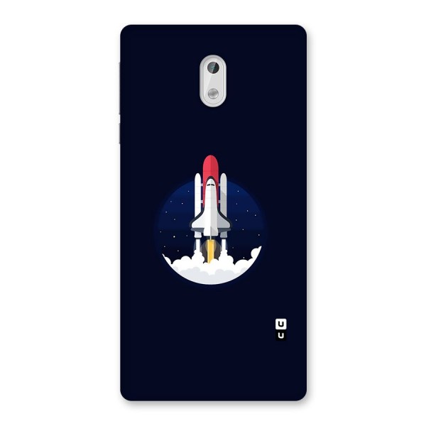 Space Rocket Minimal Back Case for Nokia 3