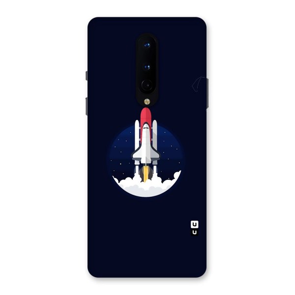 Space Rocket Minimal Back Case for OnePlus 8