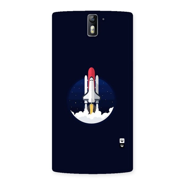 Space Rocket Minimal Back Case for One Plus One