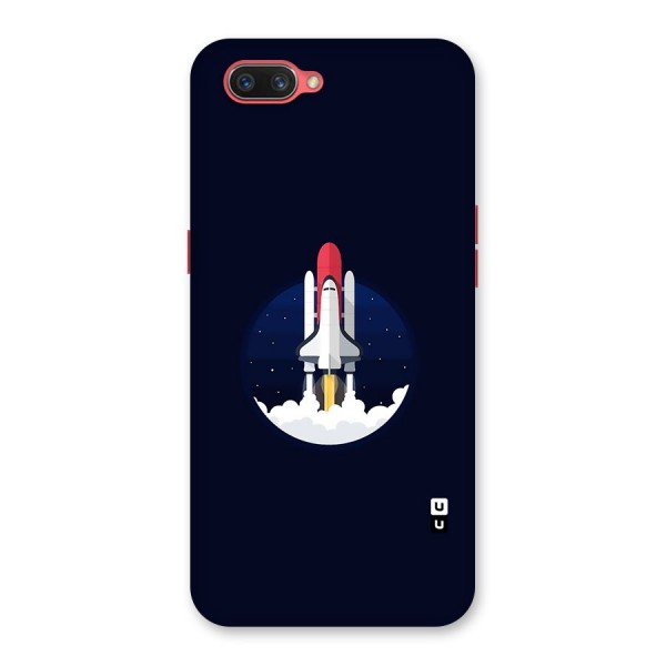 Space Rocket Minimal Back Case for Oppo A3s