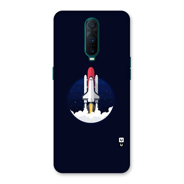 Space Rocket Minimal Back Case for Oppo R17 Pro