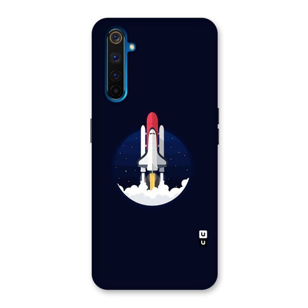 Space Rocket Minimal Back Case for Realme 6 Pro