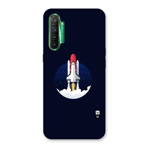 Space Rocket Minimal Back Case for Realme X2