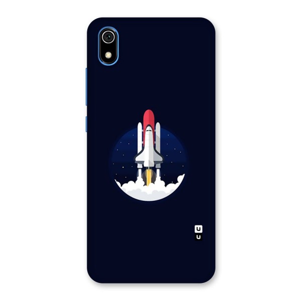 Space Rocket Minimal Back Case for Redmi 7A