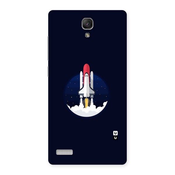 Space Rocket Minimal Back Case for Redmi Note