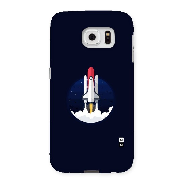 Space Rocket Minimal Back Case for Samsung Galaxy S6