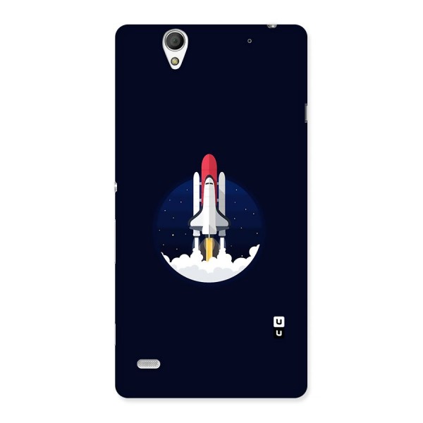 Space Rocket Minimal Back Case for Sony Xperia C4