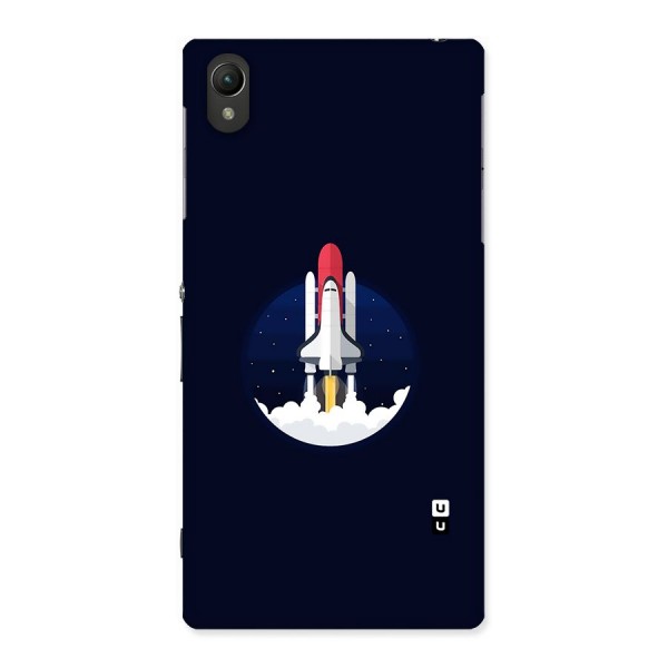 Space Rocket Minimal Back Case for Sony Xperia Z1