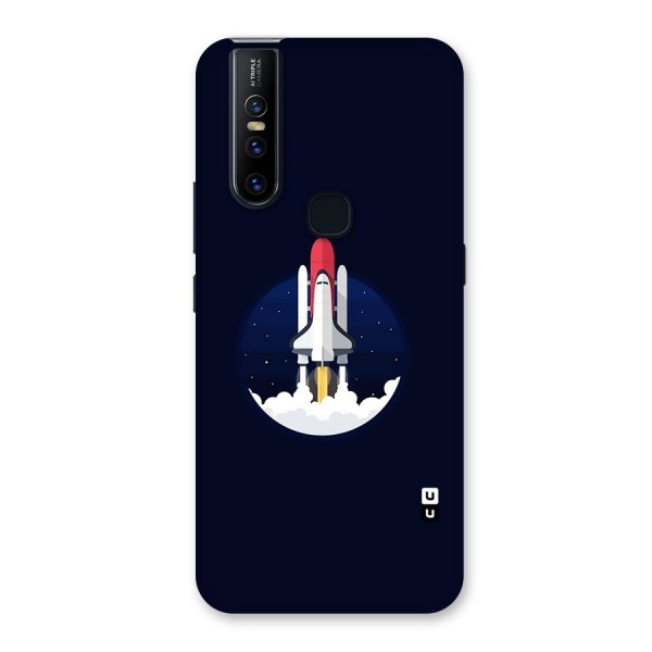 Space Rocket Minimal Back Case for Vivo V15