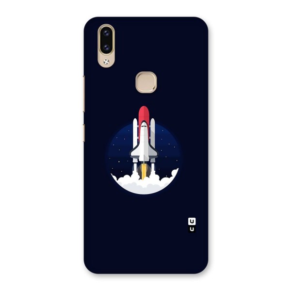 Space Rocket Minimal Back Case for Vivo V9