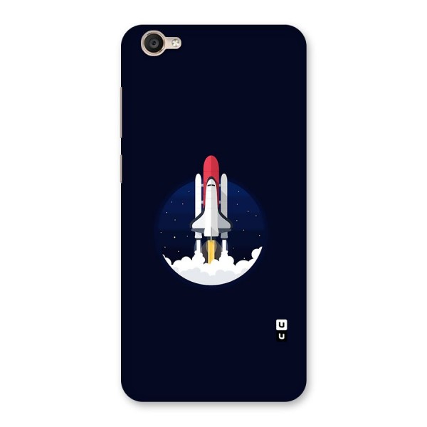 Space Rocket Minimal Back Case for Vivo Y55