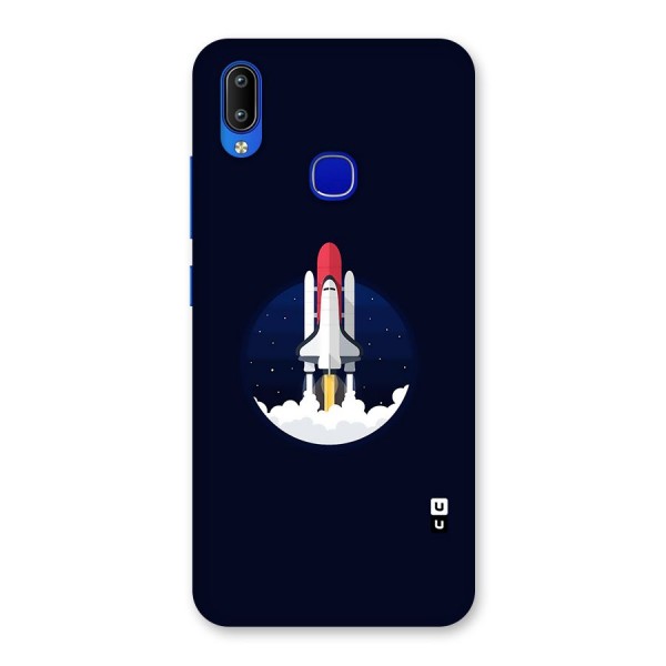 Space Rocket Minimal Back Case for Vivo Y91