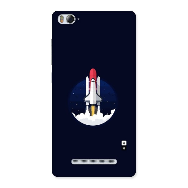 Space Rocket Minimal Back Case for Xiaomi Mi4i