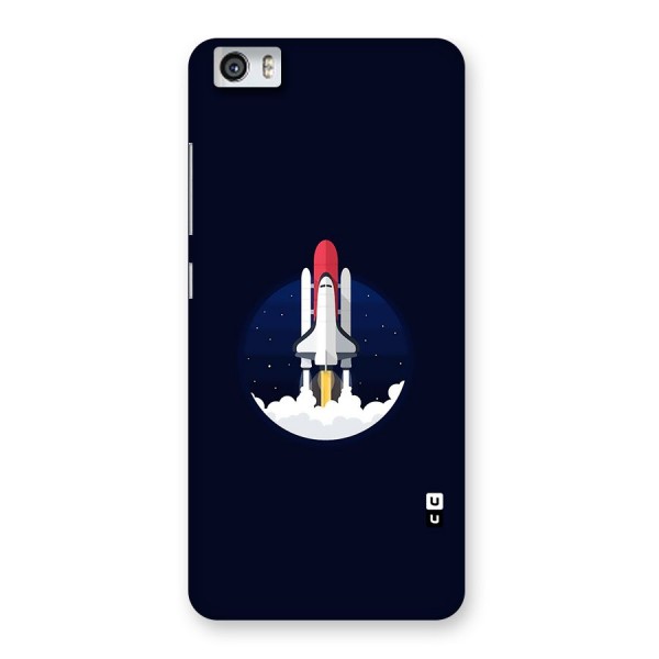 Space Rocket Minimal Back Case for Xiaomi Redmi Mi5