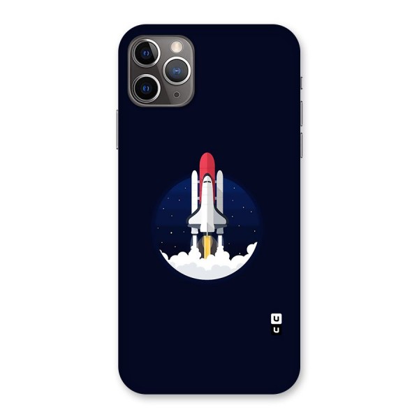 Space Rocket Minimal Back Case for iPhone 11 Pro Max