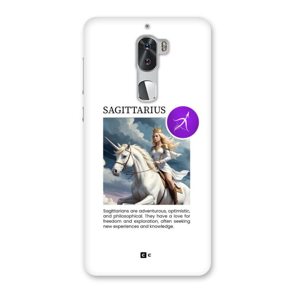 Sparkling Sagittarius Back Case for Coolpad Cool 1