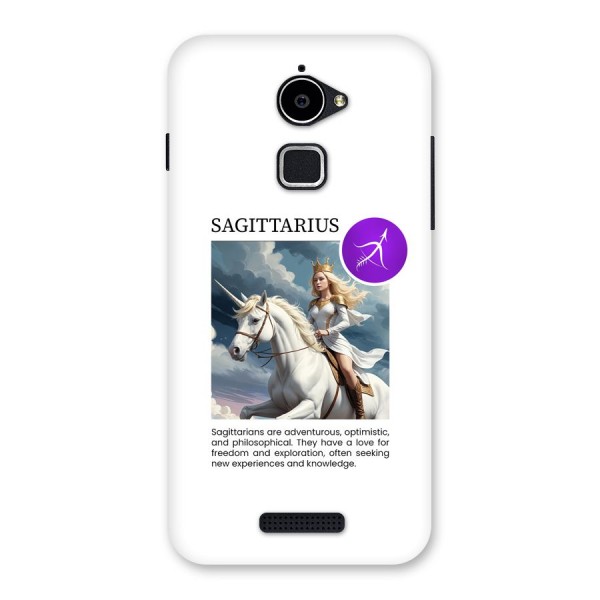 Sparkling Sagittarius Back Case for Coolpad Note 3 Lite