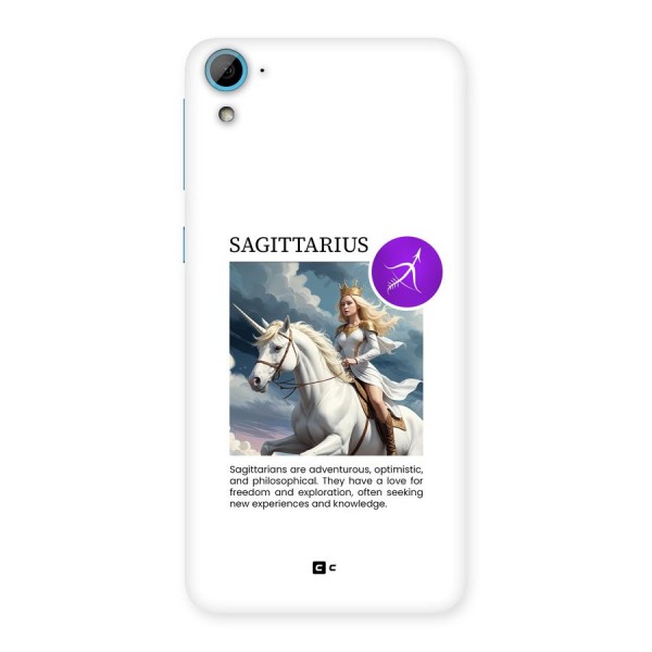 Sparkling Sagittarius Back Case for Desire 826