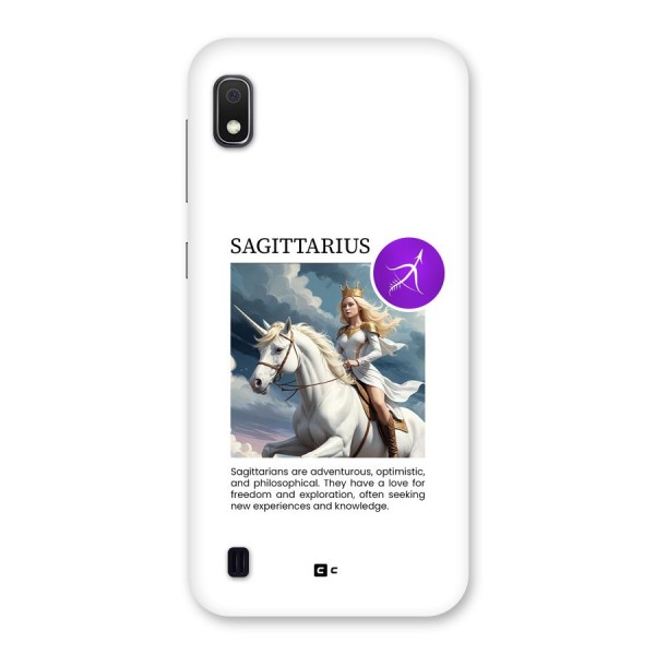 Sparkling Sagittarius Back Case for Galaxy A10