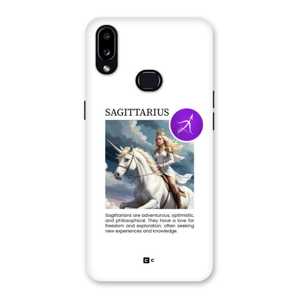 Sparkling Sagittarius Back Case for Galaxy A10s