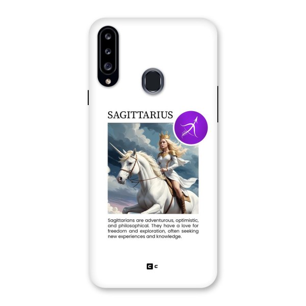 Sparkling Sagittarius Back Case for Galaxy A20s