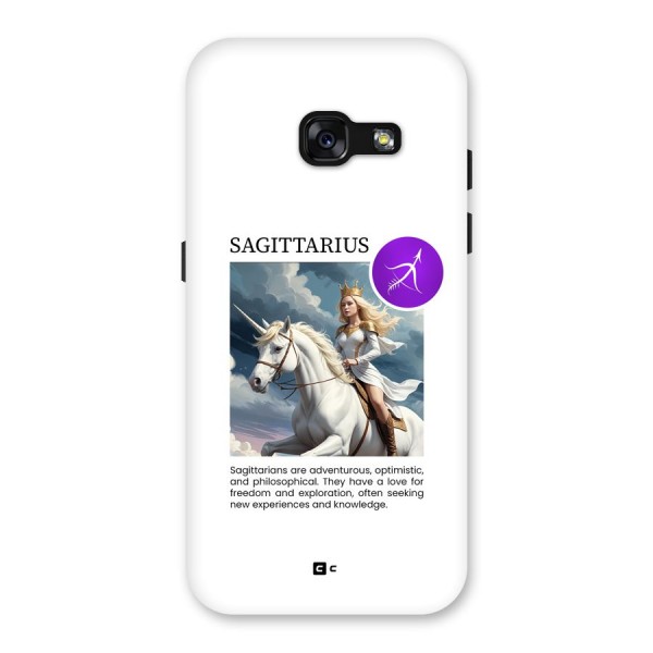 Sparkling Sagittarius Back Case for Galaxy A3 (2017)