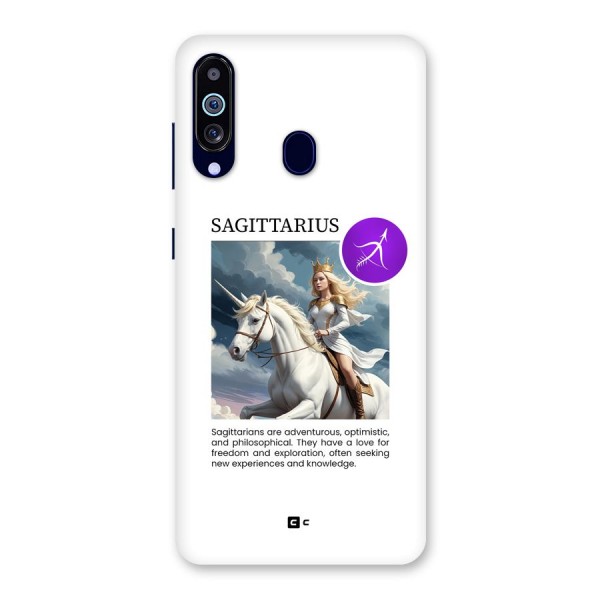 Sparkling Sagittarius Back Case for Galaxy A60