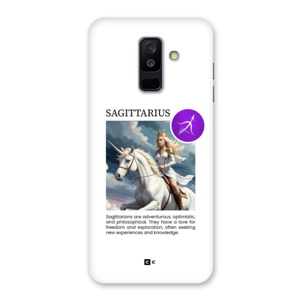 Sparkling Sagittarius Back Case for Galaxy A6 Plus