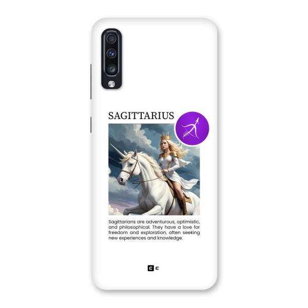 Sparkling Sagittarius Back Case for Galaxy A70s