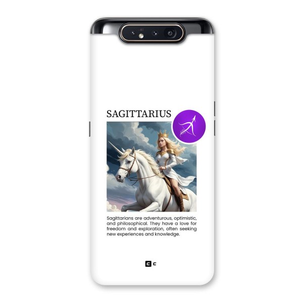 Sparkling Sagittarius Back Case for Galaxy A80