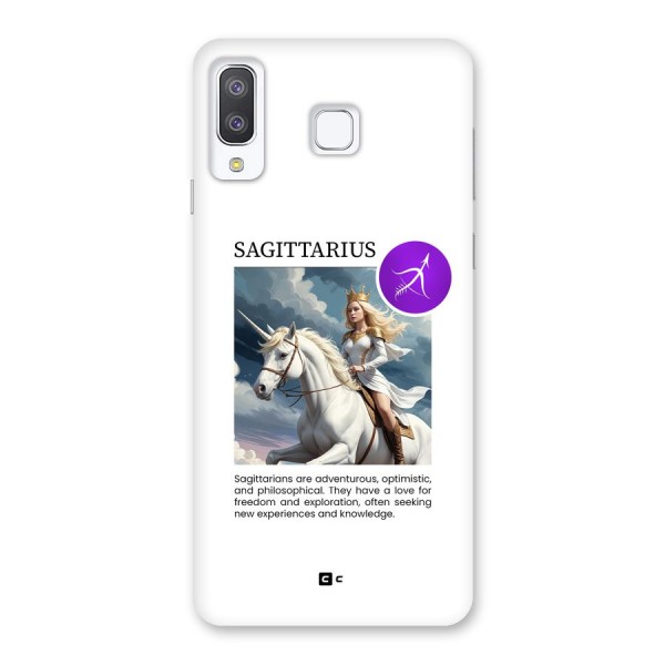 Sparkling Sagittarius Back Case for Galaxy A8 Star