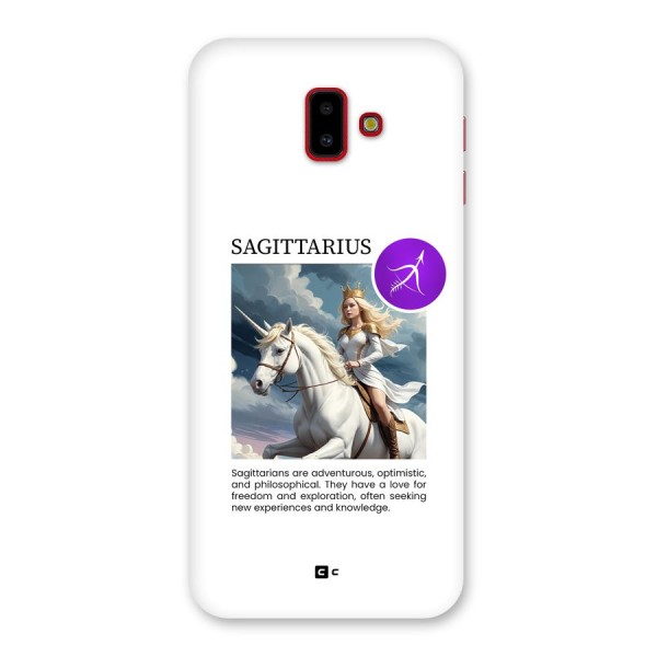 Sparkling Sagittarius Back Case for Galaxy J6 Plus