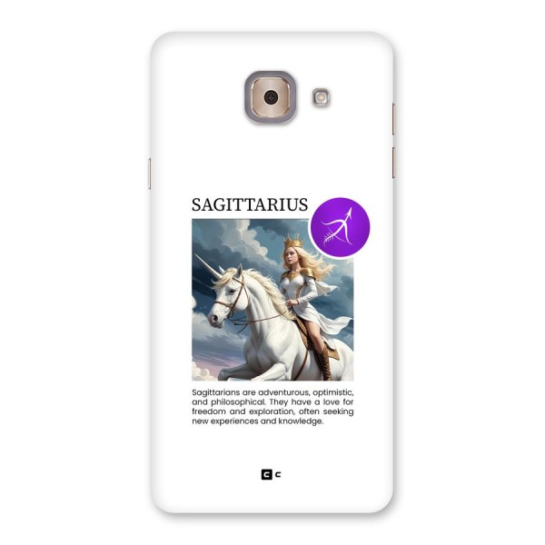 Sparkling Sagittarius Back Case for Galaxy J7 Max