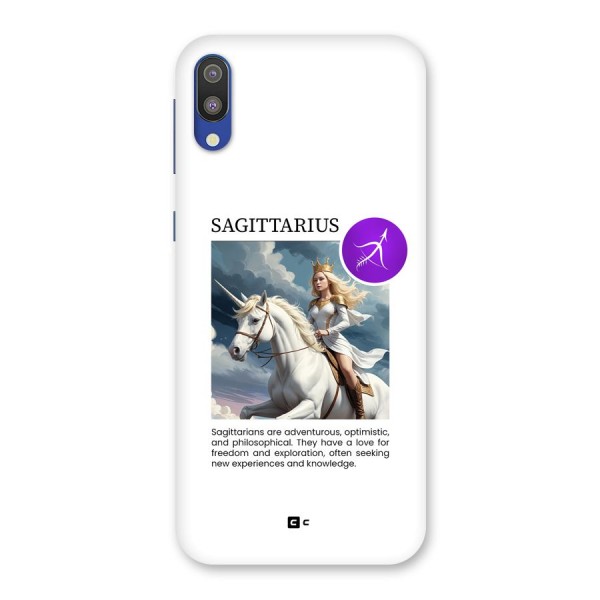 Sparkling Sagittarius Back Case for Galaxy M10