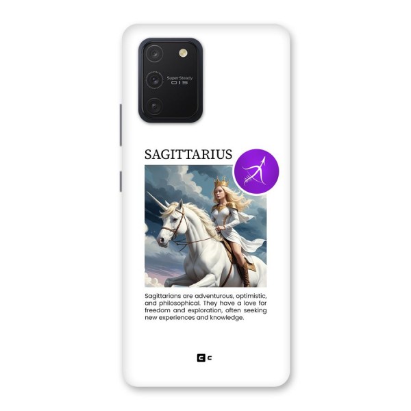 Sparkling Sagittarius Back Case for Galaxy S10 Lite