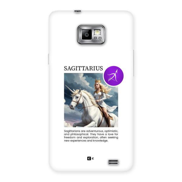 Sparkling Sagittarius Back Case for Galaxy S2