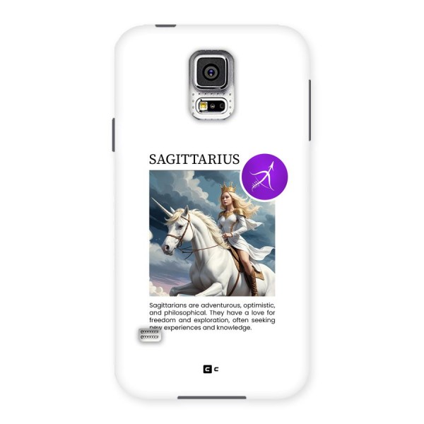 Sparkling Sagittarius Back Case for Galaxy S5