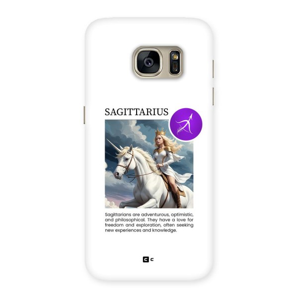 Sparkling Sagittarius Back Case for Galaxy S7