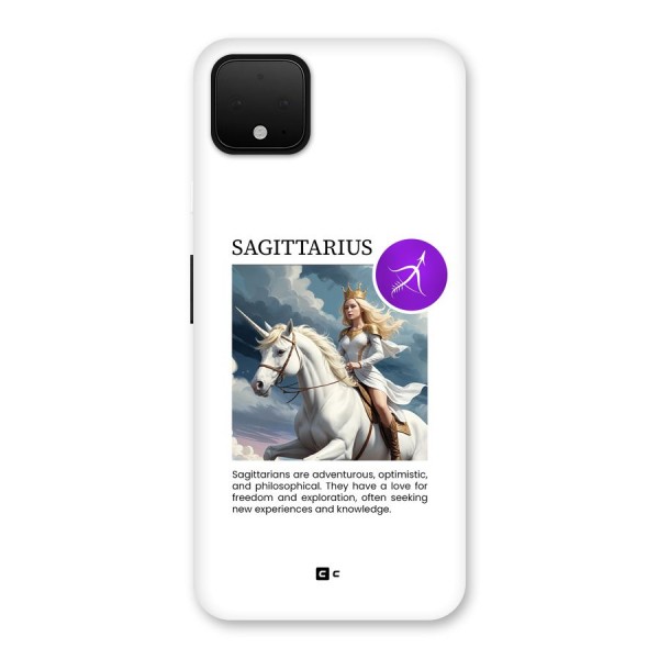 Sparkling Sagittarius Back Case for Google Pixel 4 XL
