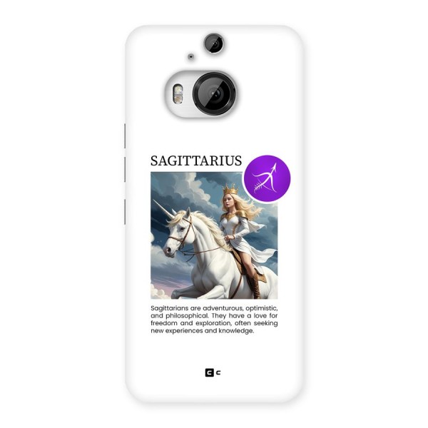 Sparkling Sagittarius Back Case for HTC One M9 Plus