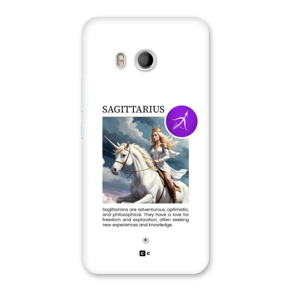 Sparkling Sagittarius Back Case for HTC U11