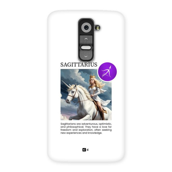 Sparkling Sagittarius Back Case for LG G2