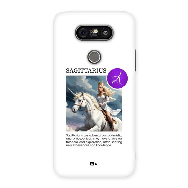 Sparkling Sagittarius Back Case for LG G5