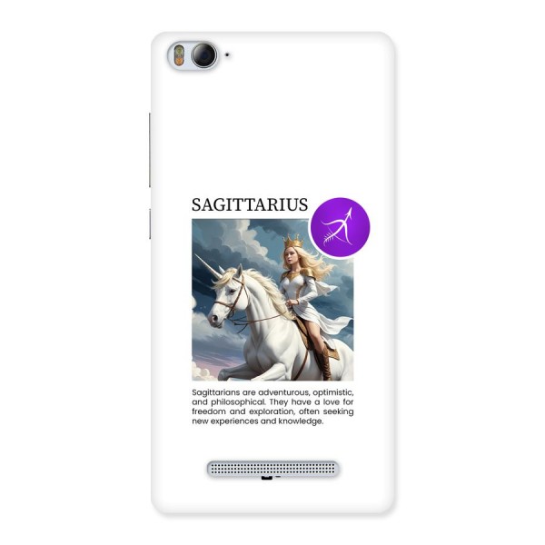 Sparkling Sagittarius Back Case for Mi4i