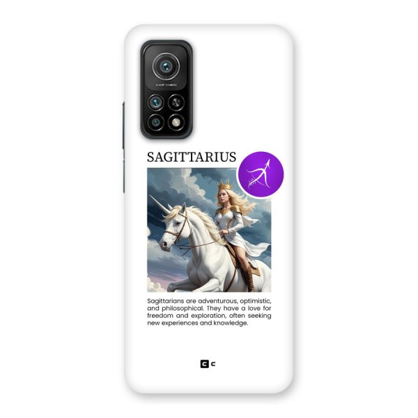 Sparkling Sagittarius Back Case for Mi 10T Pro 5G