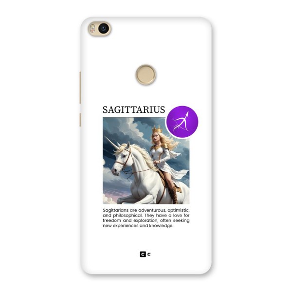 Sparkling Sagittarius Back Case for Mi Max 2