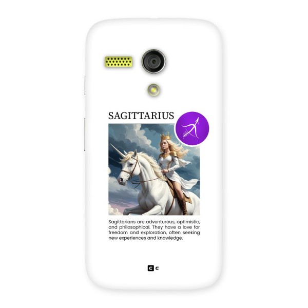 Sparkling Sagittarius Back Case for Moto G