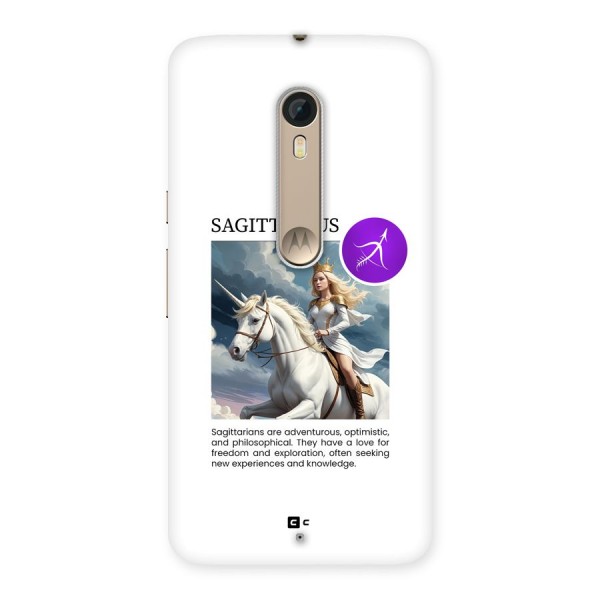 Sparkling Sagittarius Back Case for Moto X Style