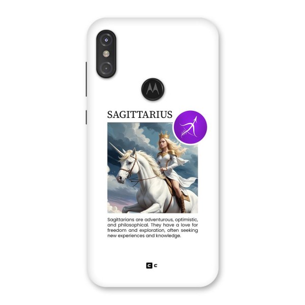 Sparkling Sagittarius Back Case for Motorola One Power